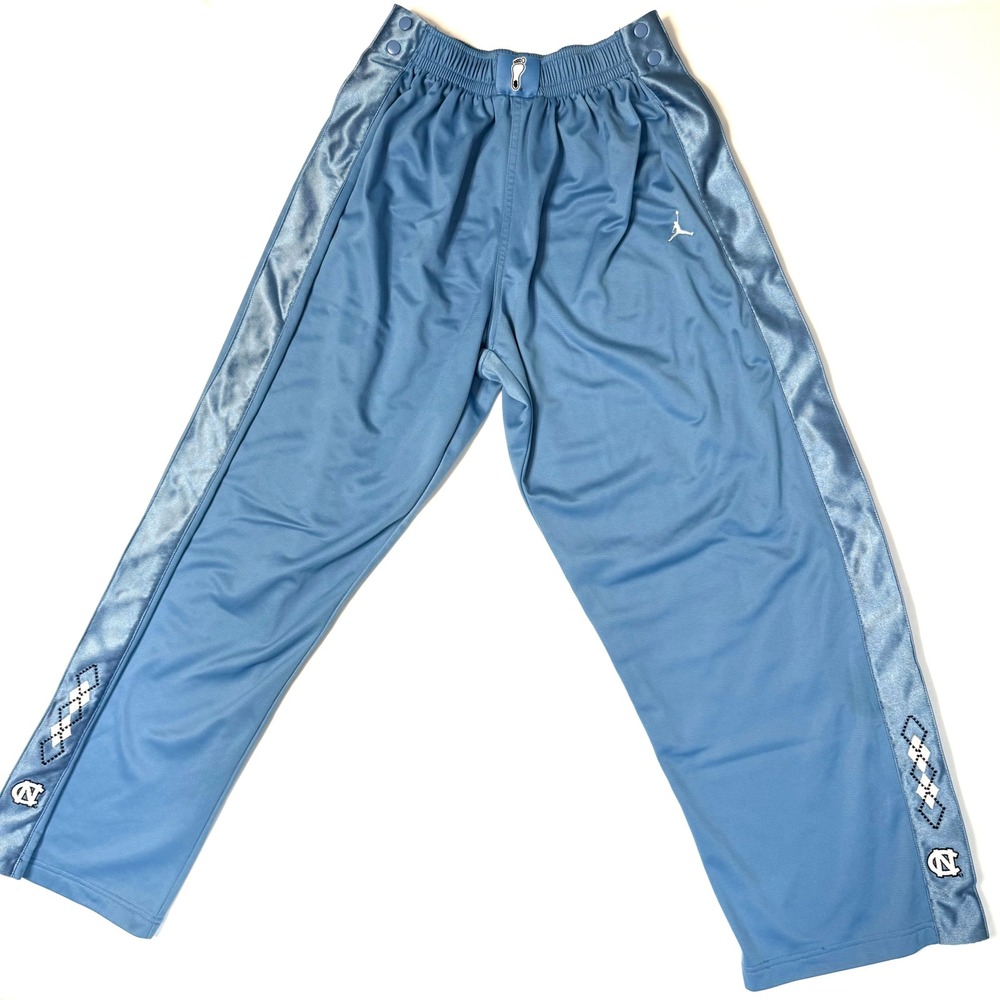 Vintage Jordan UNC Tar Heels Tearaway Pants Men's M Carolina Blue Argyle NCAA